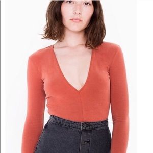 Rust Venture Top American Apparel